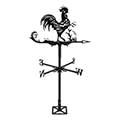 girouette en forme de coq