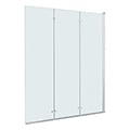 folding bathtub screen