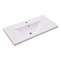built-in washbasin