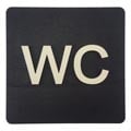 WC-Schild