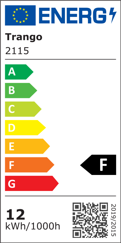 Energieeffizienzklasse F