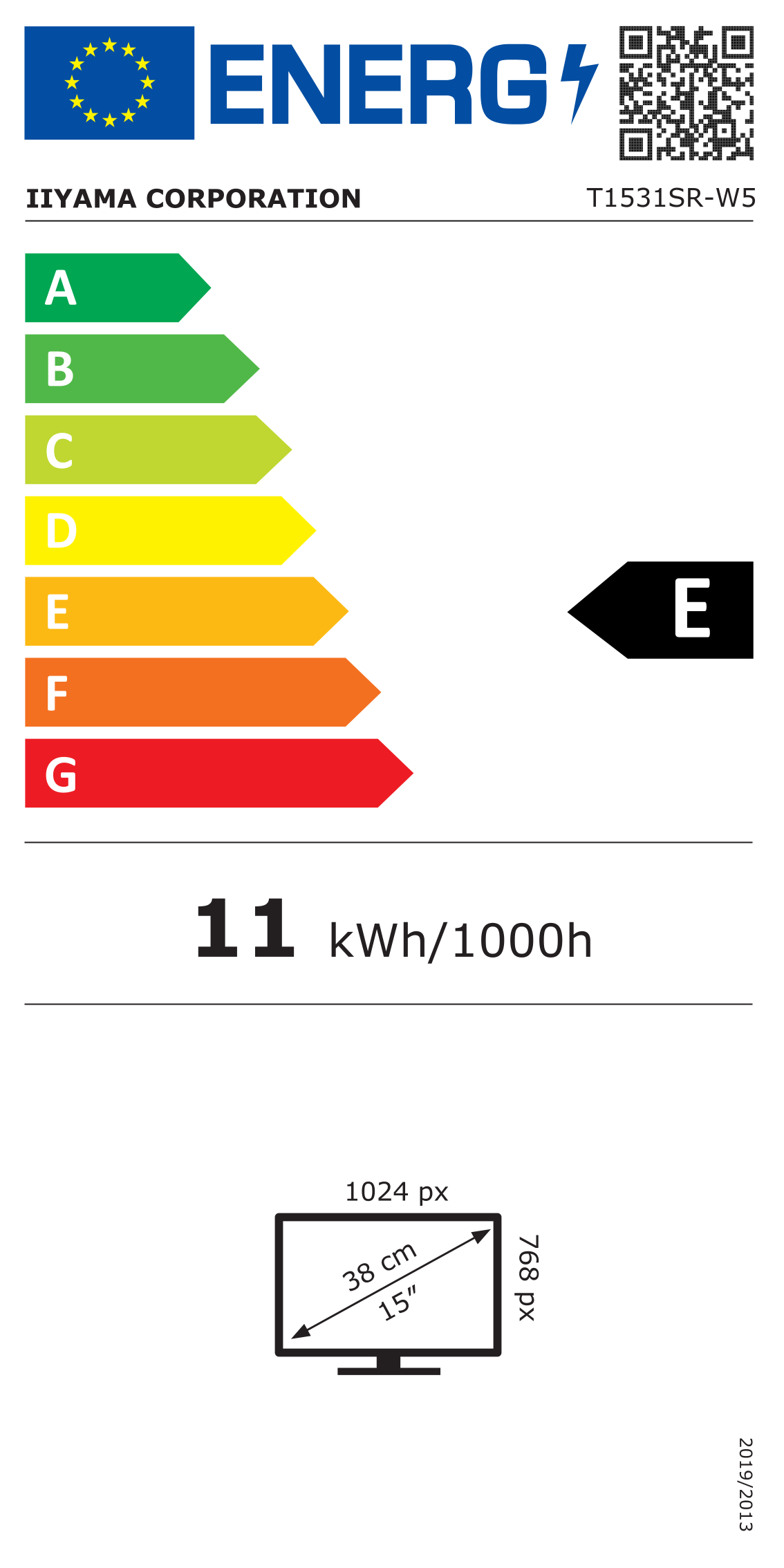 Energieeffizienzklasse E