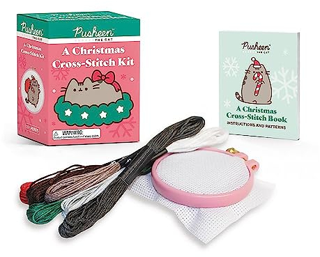 Pusheen: A Christmas Cross-Stitch Kit (RP Minis)
