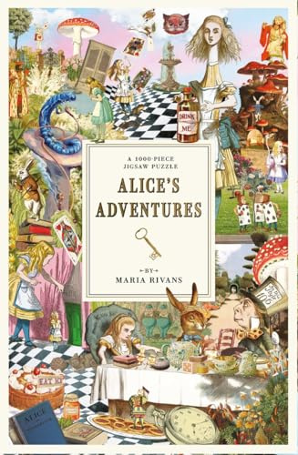 Alice's Adventures: A 1000-Piece Jigsaw Puzzle: A 1000-Piece Jigsaw Puzzle for Adults, Premium Quality, Beautiful Design, Inspired by Lewis Carroll's Alice in Wonderland