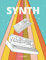 Synth coloring book: Synthesizer coloring book for kids and adults