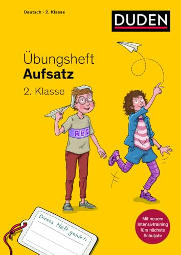 Übungsheft - Aufsatz 2.Klasse: Mit Stickern und Lernerfolgskarten (Übungshefte Grundschule Deutsch)