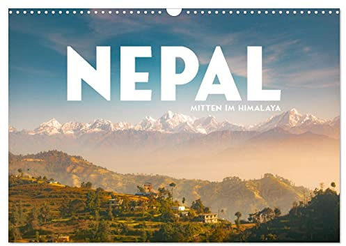 Nepal - Mitten im Himalaya (Wandkalender 2026 DIN A3 quer), CALVENDO Monatskalender: Hoch oben in den Bergen. (CALVENDO Orte)