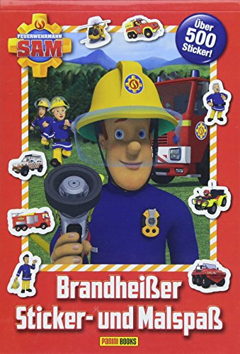 Feuerwehrmann Sam: Brandheißer Sticker- und Malspaß: über 500 Sticker