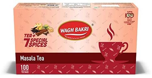 Wagh Bakri Masala Chai 100's (Pack of 3)
