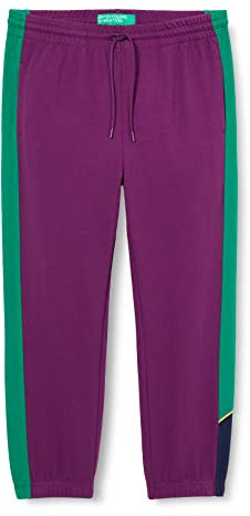 United Colors of Benetton Pantaloni 3CMAUF00C Uomo, Viola 903, L