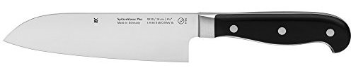 WMF Spitzenklasse Plus Santoku Messer 30 cm, Küchenmesser, Made in Germany, Messer geschmiedet, Performance Cut, Spezialklingenstahl, Klingen 16 cm