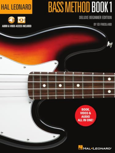 Hal Leonard Bass Method Book 1. Deluxe Beginner Edition Audio & Video Access Included