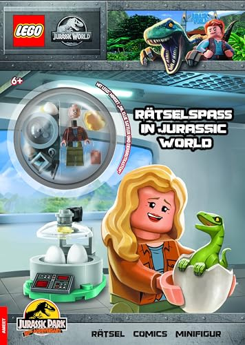 LEGO® Jurassic World™ - Rätselspaß in Jurassic World: mit Minifigur Dr. Ellie Sattler und Eierbrutkasten