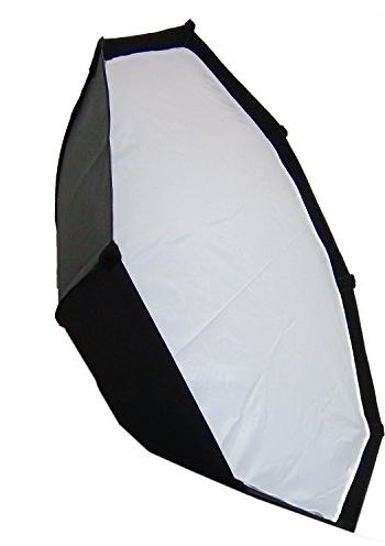 DynaSun Softbox Lichtbank SFT95 95cm Profi Licht Studio Softbox Achteckiger HIGH Temperature mit Universal Adapter Systemblitz Strobist