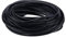PandaHall 10m (11 Yard) Schwarz 3 mm Rindsleder Runde Lederschnüre Für Armband Halskette Perlen Schmuckherstellung