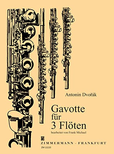 Gavotte: för 3 flöjter partitur och stämmor