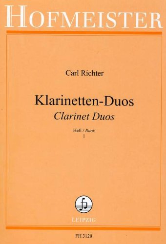 Noten Klarinettenduos, Heft 1