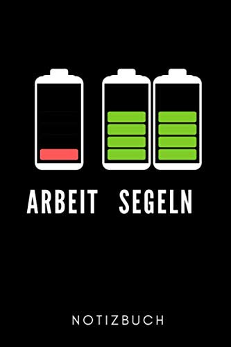 ARBEIT ANGELN NOTIZBUCH: A5 Notizbuch PUNKTIERT Geschenk für Segler Segelfans | Segelsport | Bordbuch | Seemannschaft | Segel Handbuch | Geschenkidee für Bootsfahrer | Yachtsport