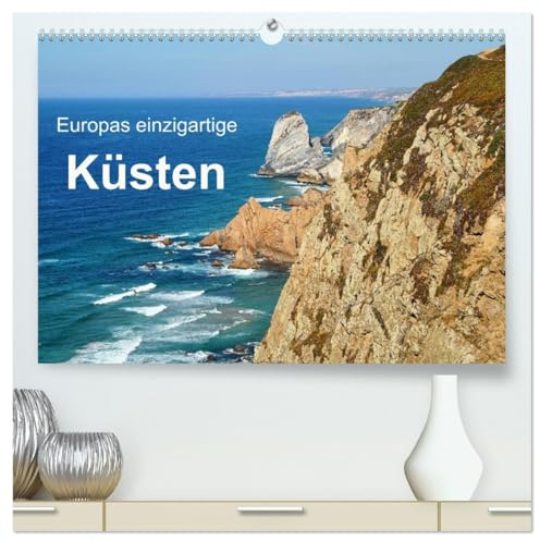 Europas einzigartige Küsten (hochwertiger Premium Wandkalender 2026 DIN A2 quer), Kunstdruck in Hochglanz: Von Finnland bis Portugal (CALVENDO Natur)