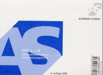 ZPO I+II: Karteikarten (Alpmann-Cards / Karteikarten)