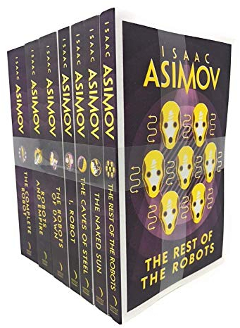 Isaac Asimov 7 Books Set Collection Pack Inc The Rest Of The Robots, I Robot