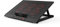 inca INC-601GMS Notebook Kühler mit 6 Lüftern | Laptop Kühlpad für 7-17 Zoll Laptops | Einstellbare Höhe | Rot LED Beleuchtung | Leise Gaming Kühler mit 2X USB & Anti-Rutsch | Kühlständer