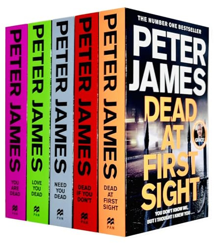 Roy Grace Series Book 11-15 Collection 5 Books Set By Peter James(Set 3) (You Are Dead, Love You Dead, Need You Dead, Dead If You Don't & Dead at First Sight)
