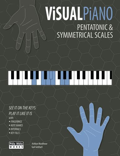 VISUAL PIANO: Pentatonic & Symmetrical Scales (piano series)