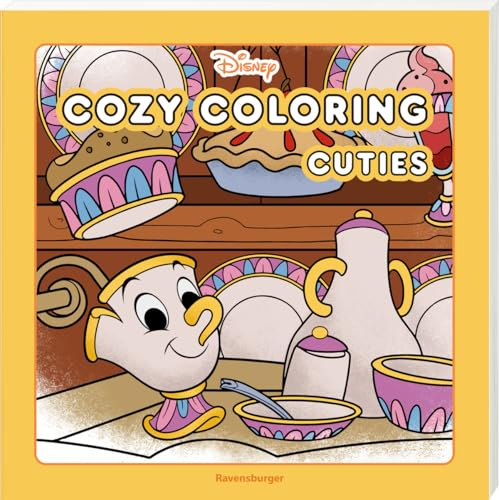 Disney - Cozy Coloring: Cuties, Cozy Malbuch für Erwachsene, Teenager, Disney-Fans