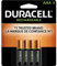 Duracell Rechargeable AAA Batteries, 4 Count Pack, Triple A Battery for Long-lasting Power, All-Purpose Pre-Charged Battery for Household and Business Devices