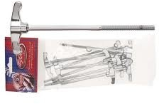 Stagg Bass Drum Spannbolzen mit Griffen, 115 mm, 2 C-hp