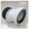 Polypipe Kwickfit 4 110mm Offset 40mm Down WC Toilet Pan Connector White SK52