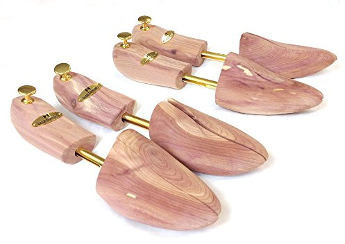 Cedar Elements Split-Toe Schuhspanner aus Zedernholz, 2er-Pack