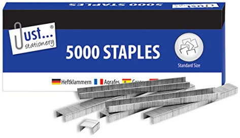 Just stationery No26 Staples in CDU (Box of 5000), 6082