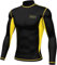 FDX Men's Super Thermal Compression Armour Base Layer Long Sleeve Cold Wear Top (Yellow-XL)