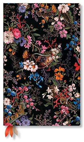 Paperblanks - Floralia - William Kilburn - Dot-grid Planners - Maxi - Dot Grid - Elastic Band Closure - 120 Gsm: Hardcover, 120 gsm, ribbon marker, memento pouch, book edge printing, elastic closure