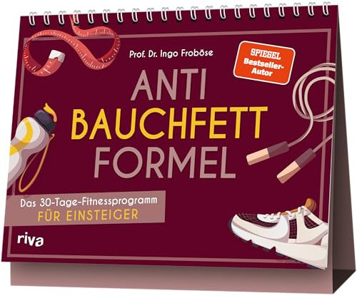 Anti-Bauchfett-Formel: Das 30-Tage-Fitnessprogramm für Einsteiger | Praktischer Aufsteller zum SPIEGEL-Bestseller-Buch | Übungen für Anfänger