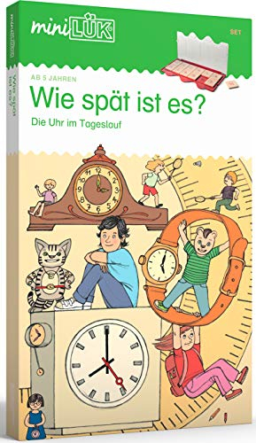 miniLÜK-Set: Vorschule/1. Klasse Wie spät ist es? (miniLÜK-Sets: Kasten + Übungsheft/e)