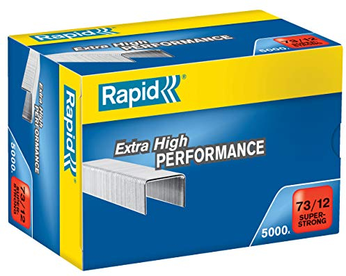 Rapid 24890800 Heftklammern 73/12mm Super Strong, verzinkt, 5.000 Stück