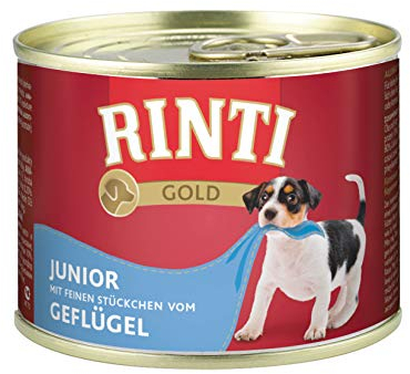 RINTI Gold Junior + Geflügel 12x185g