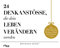 24 Denkanstöße, die dein Leben verändern werden: Der Adventskalender zum Nr.-1-Bestseller 101 Essays, die dein Leben verändern werden. Positives Mindset, Achtsamkeit, Selbstliebe