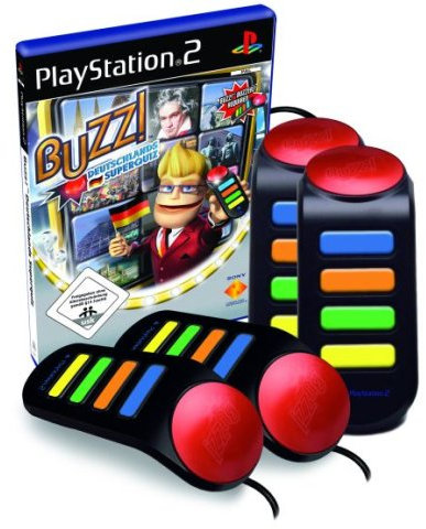 BUZZ! Deutschlands Superquiz inkl. 4 Buzzer