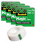 Scotch Magic Tape - 4 Rollen, 19 mm x 33 m - Unsichtbares Klebeband für allgemeine Zwecke zur Reparatur, Etikettierung und Versiegelung von Dokumenten