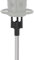 Squirrel Buster Pole Adaptor for Pole Mounting a Squirrel Buster Plus Bird Feeder, Black (FEEDER NOT INCLUDED), 1-inch external diameter