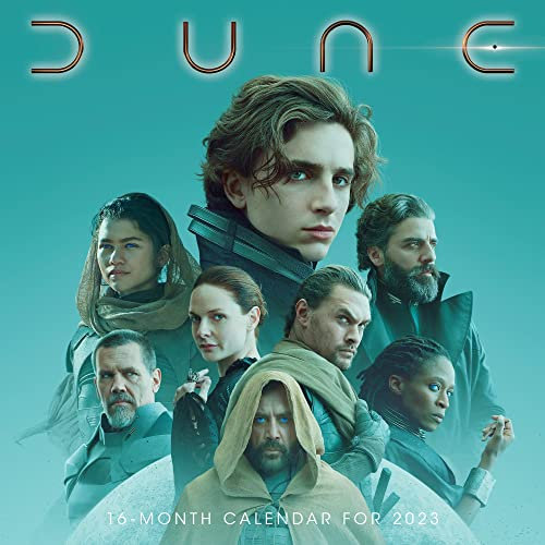 Dune September 2022-December 2023 Calendar (WALL 16 MONTH)