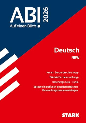 STARK Deutsch - Abi - Auf einen Blick! 2026 NRW (Skripte / Abi - Auf einen Blick!)