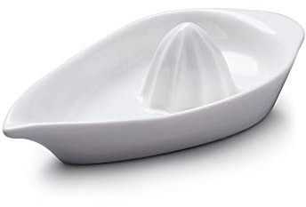 WM Bartleet & Sons 1750 T170 Traditional Porcelain Mini Citrus Juicer/Reamer, 16cm-White