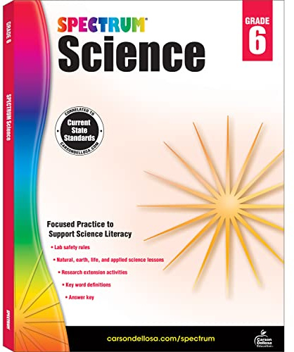 Spectrum Science, Grade 6: Volume 58