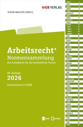 Arbeitsrecht+: Normensammlung für die betriebliche Praxis 2026 (Gesetze und Kommentare)