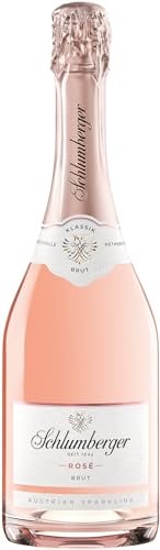 Schlumberger Rosé Brut Klassik | Austrian Sparkling Sekt | Methode Traditionelle | Frankfurt International Trophy Gold Award Gewinner 2024 | 750ml